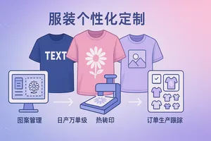 服装定制方案描述图